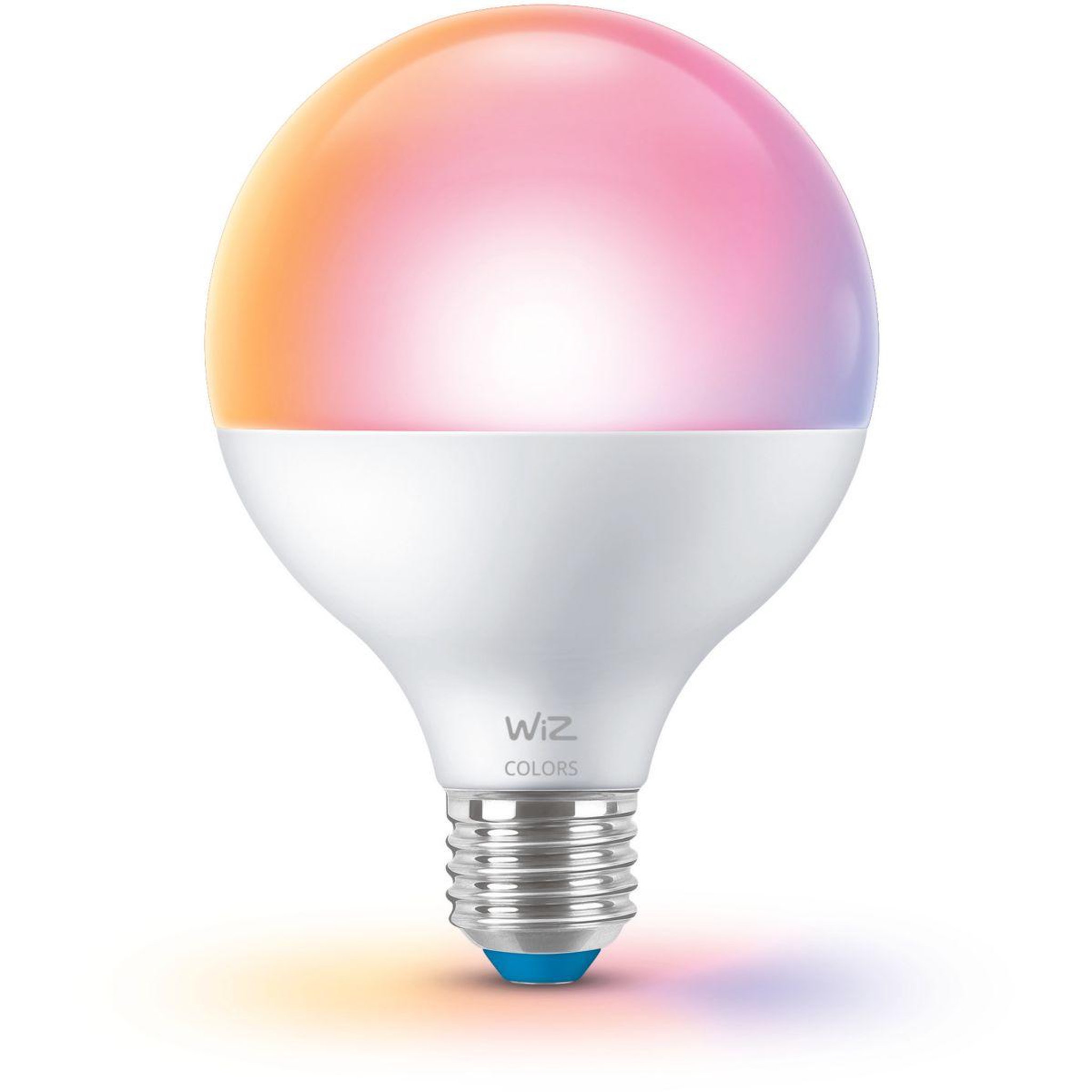 Voir la diapositive 2 : WIZ Ampoule LED connectée Couleur E27 G95 Globe 75W