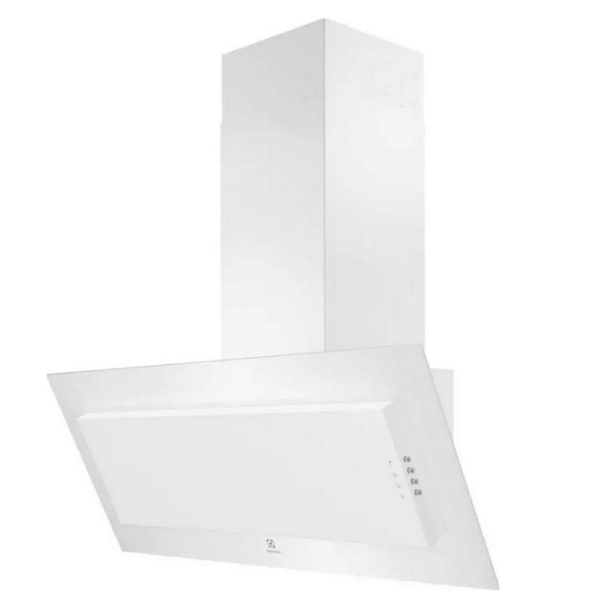 ELECTROLUX Hotte décorative murale 90cm 600m3/h blanc et verre - lfv329w