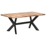 VIDAXL Table de salle a manger 180x90x75 cm Bois avec finition miel
