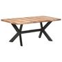 Voir la diapositive 1 : VIDAXL Table de salle a manger 180x90x75 cm Bois avec finition miel