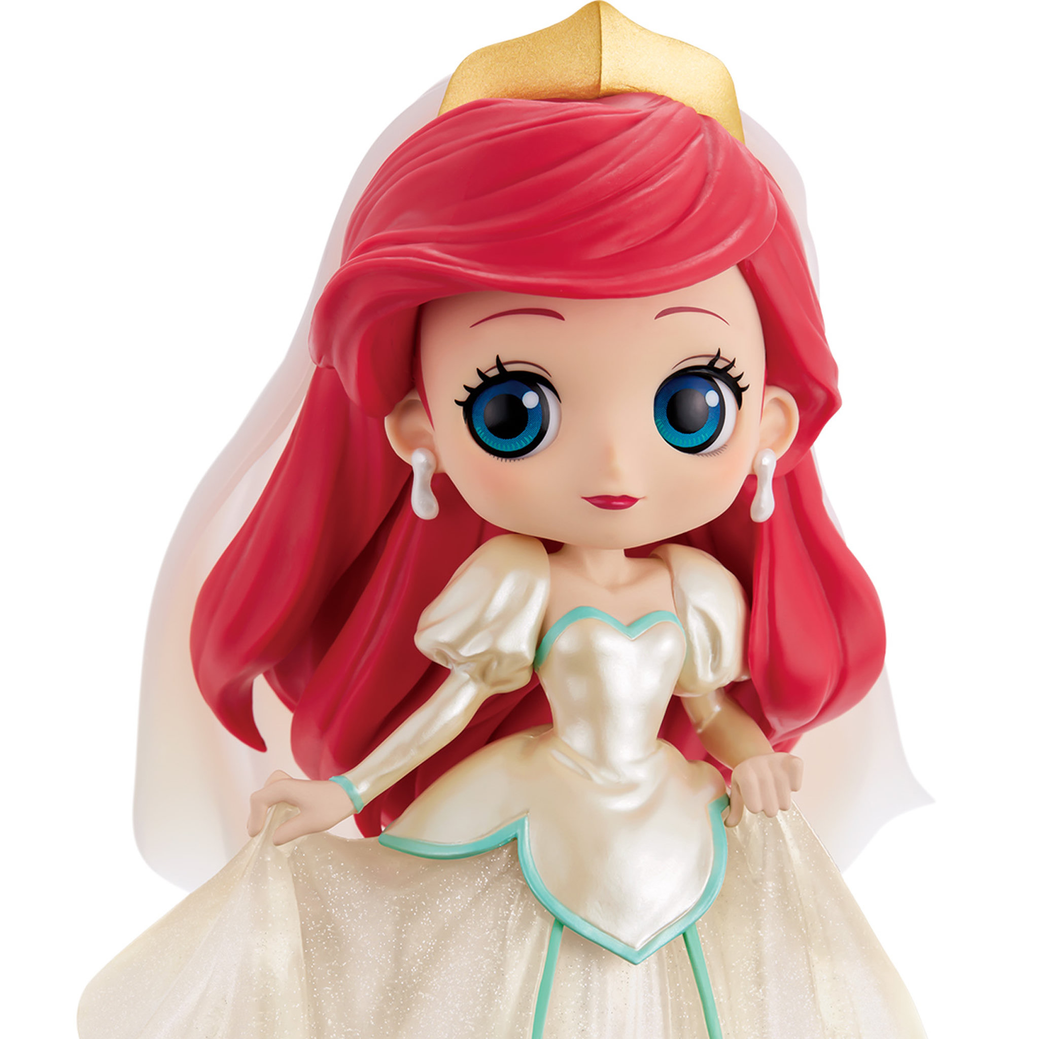 Voir la diapositive 2 : BANDAI Figurine Disney Princesses Ariel la petite sirène 14 cm