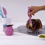 Voir la diapositive 6 : ZENKER Pinceau de cuisine et de pâtisserie 19 cm en poils synthétiques Zenker Sweet Sensation