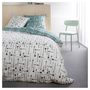 Voir la diapositive 1 : Parure housse de couette fantaisie en coton 57 fils ASTRID