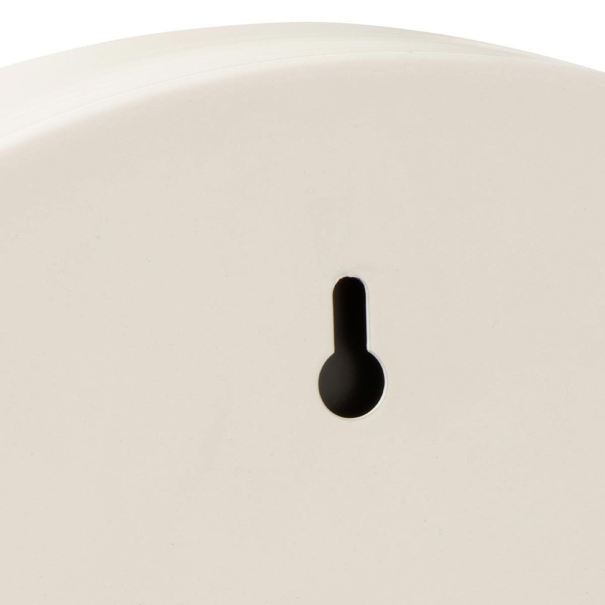 Paris Prix Miroir Mural Rond Déco  Bord Métal  40cm Blanc