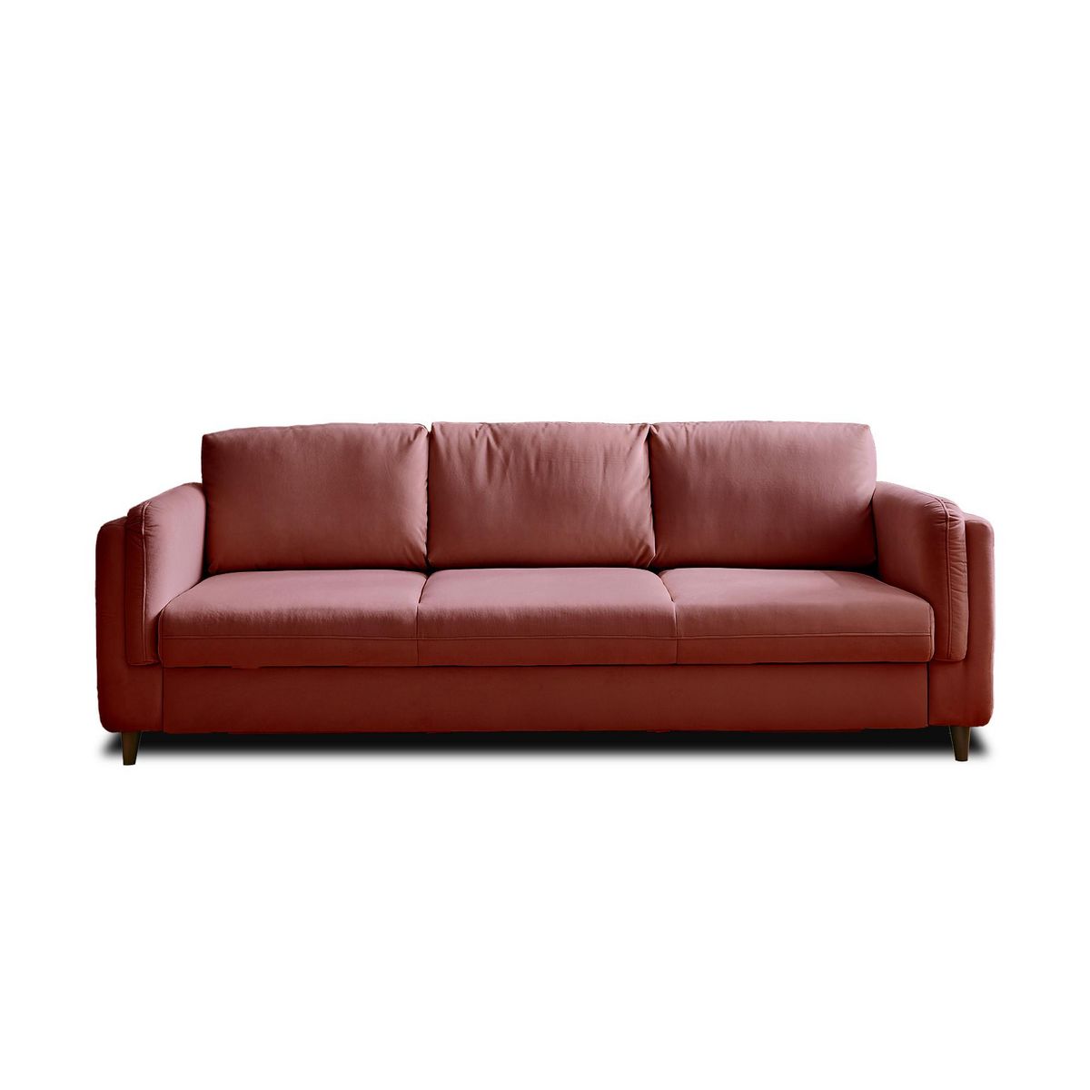 LISA DESIGN Brooke - canapé 3 places - convertible - en velours