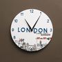 Voir la diapositive 2 : Artemio Horloge ronde en bois MDF à décorer Ø 30 cm