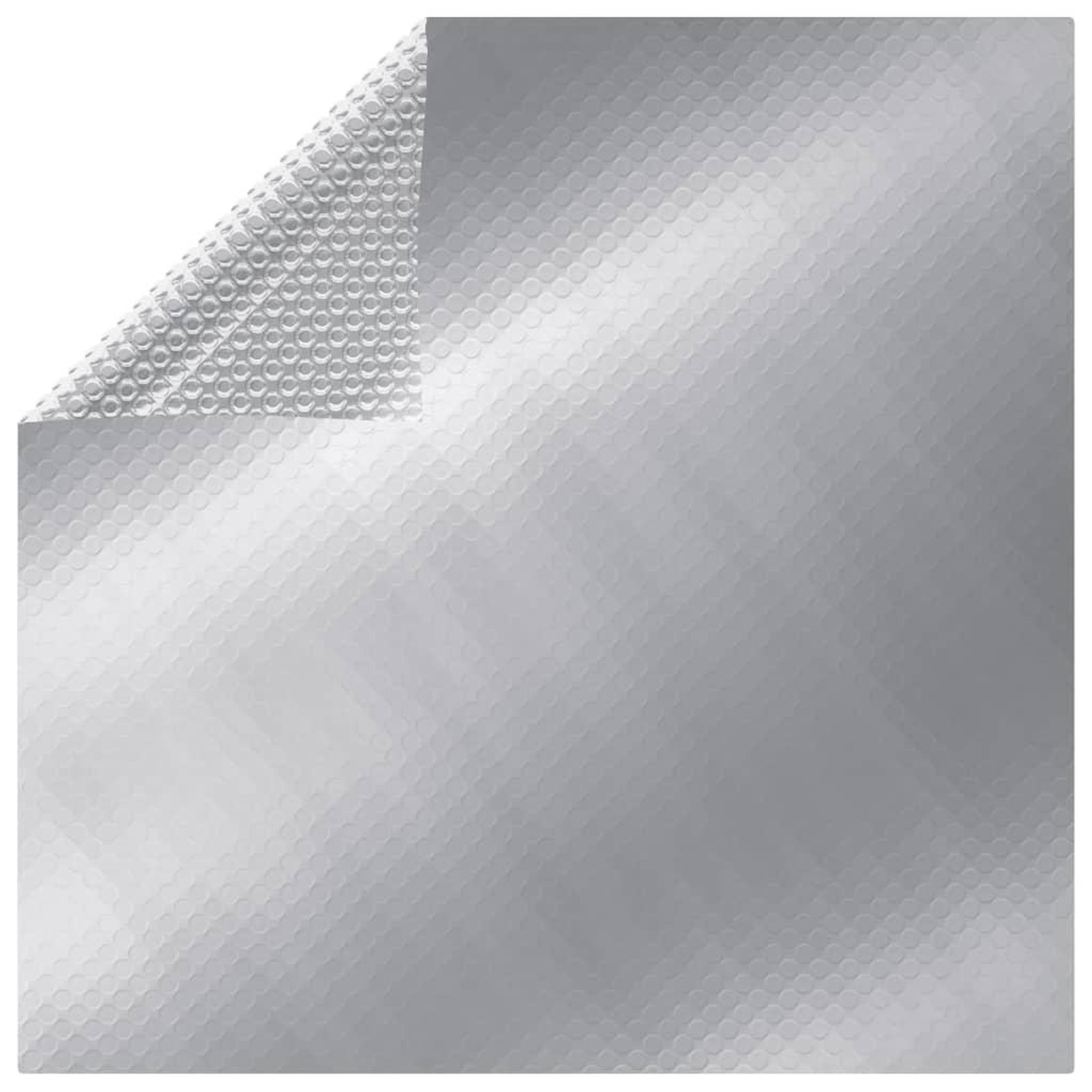 VIDAXL Couverture de piscine Argente 975x488 cm PE