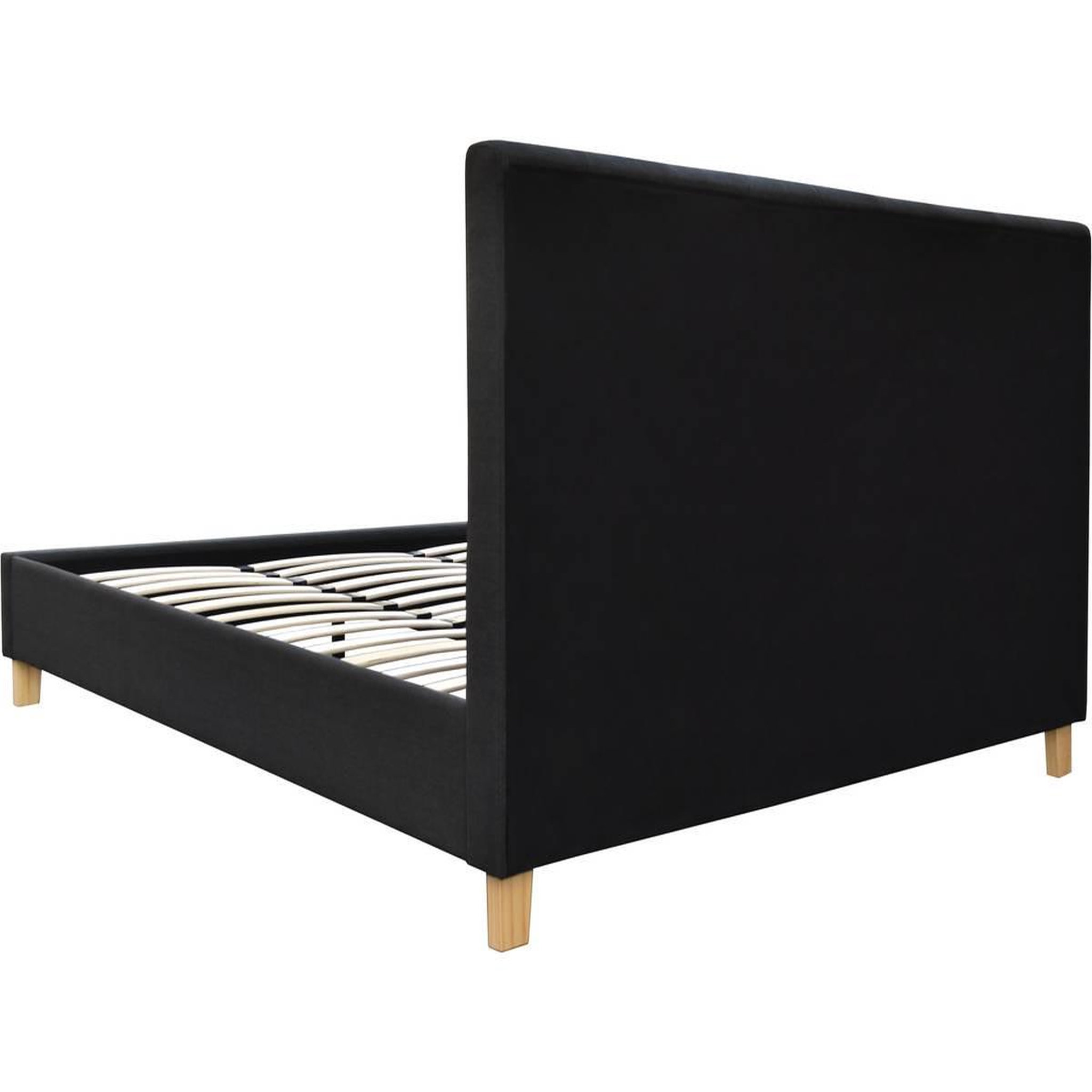 Voir la diapositive 4 : Habitat et Jardin Lit  emmy  - 180 x 200 cm - gris foncé