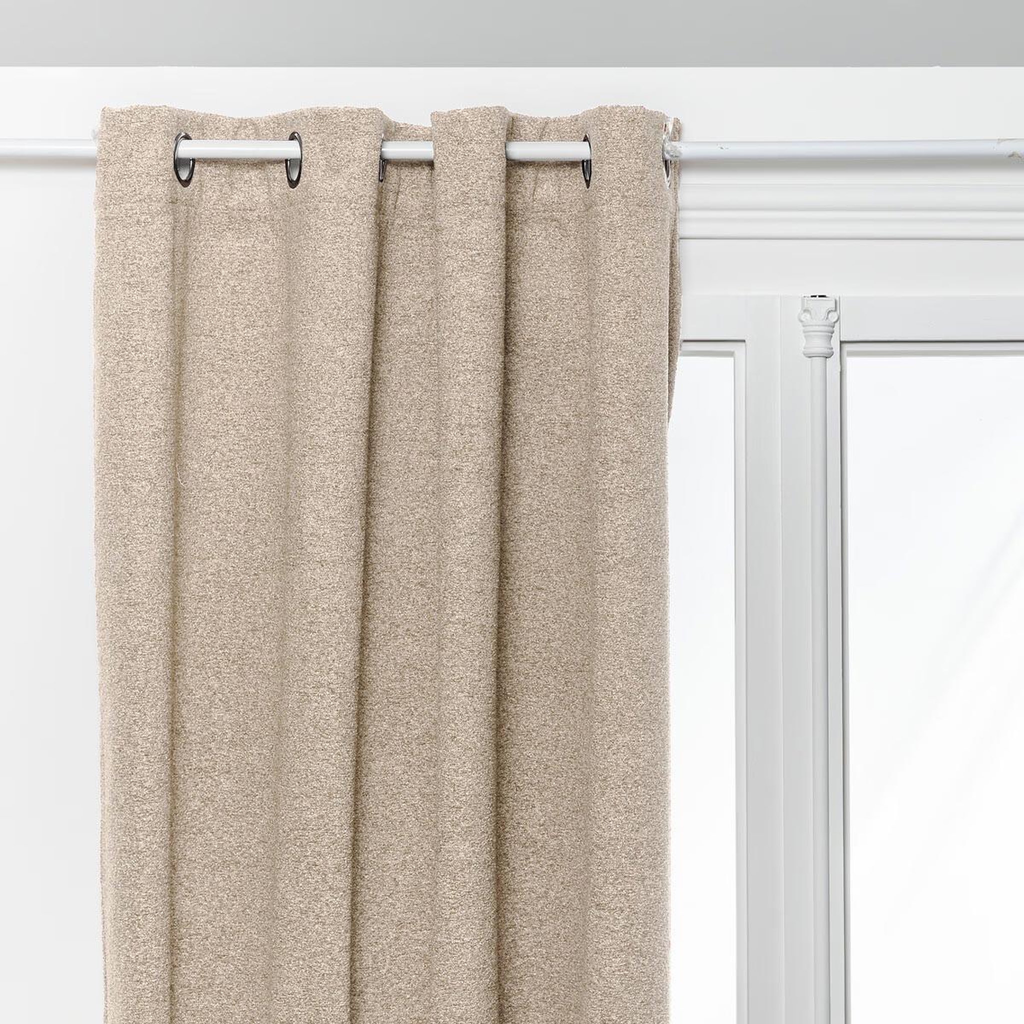 ATMOSPHERA Rideau occultant isolant  soana  140x260cm ivoire