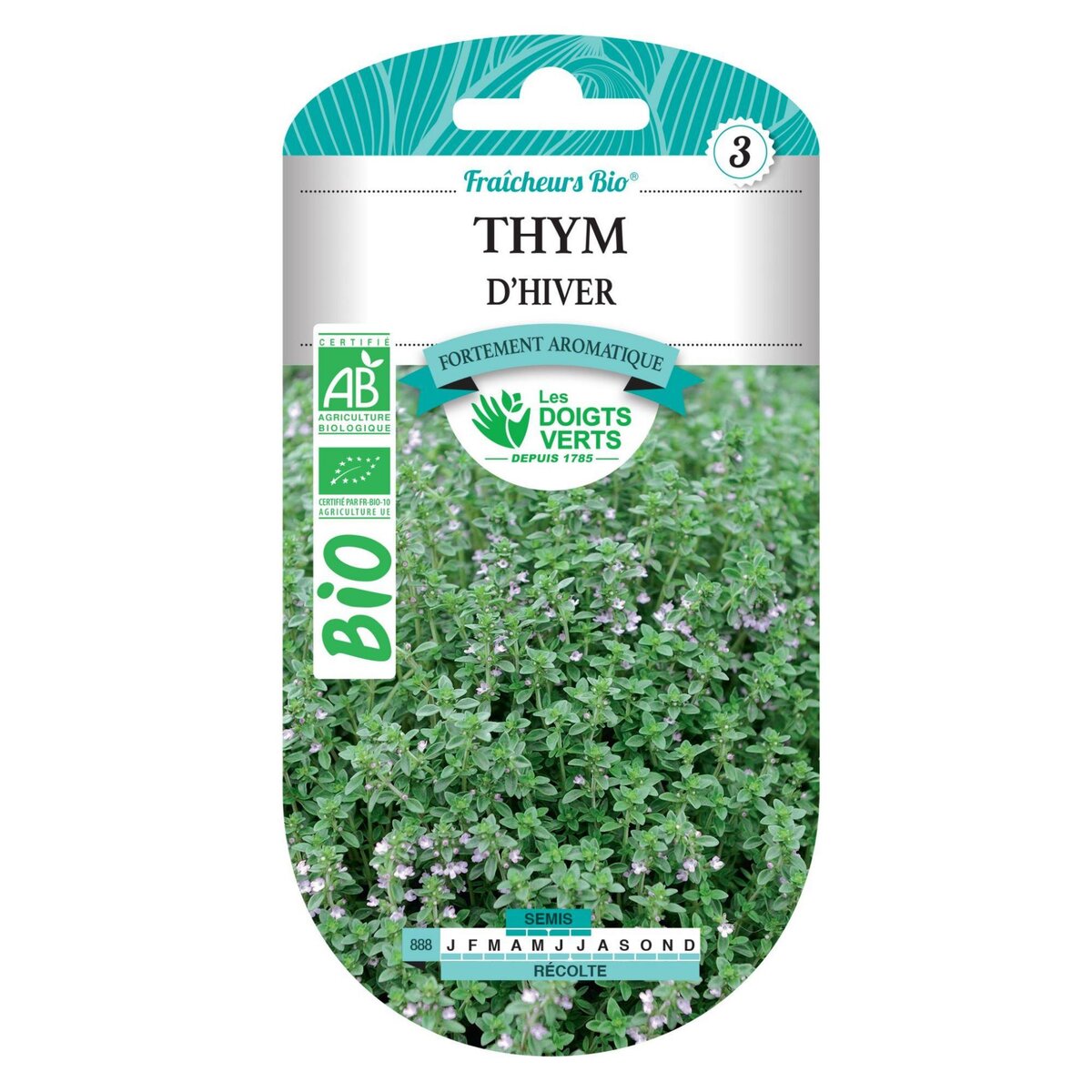 LES DOIGTS VERTS Graines thym d'hiver BIO Les Doigts Verts