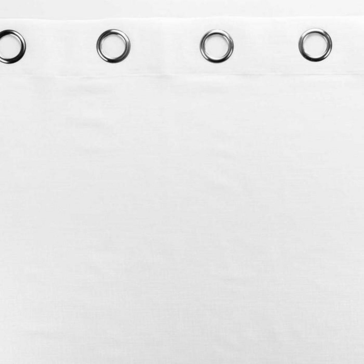 Paris Prix Rideau Voilage à Œillets  Soline  140x280cm Blanc