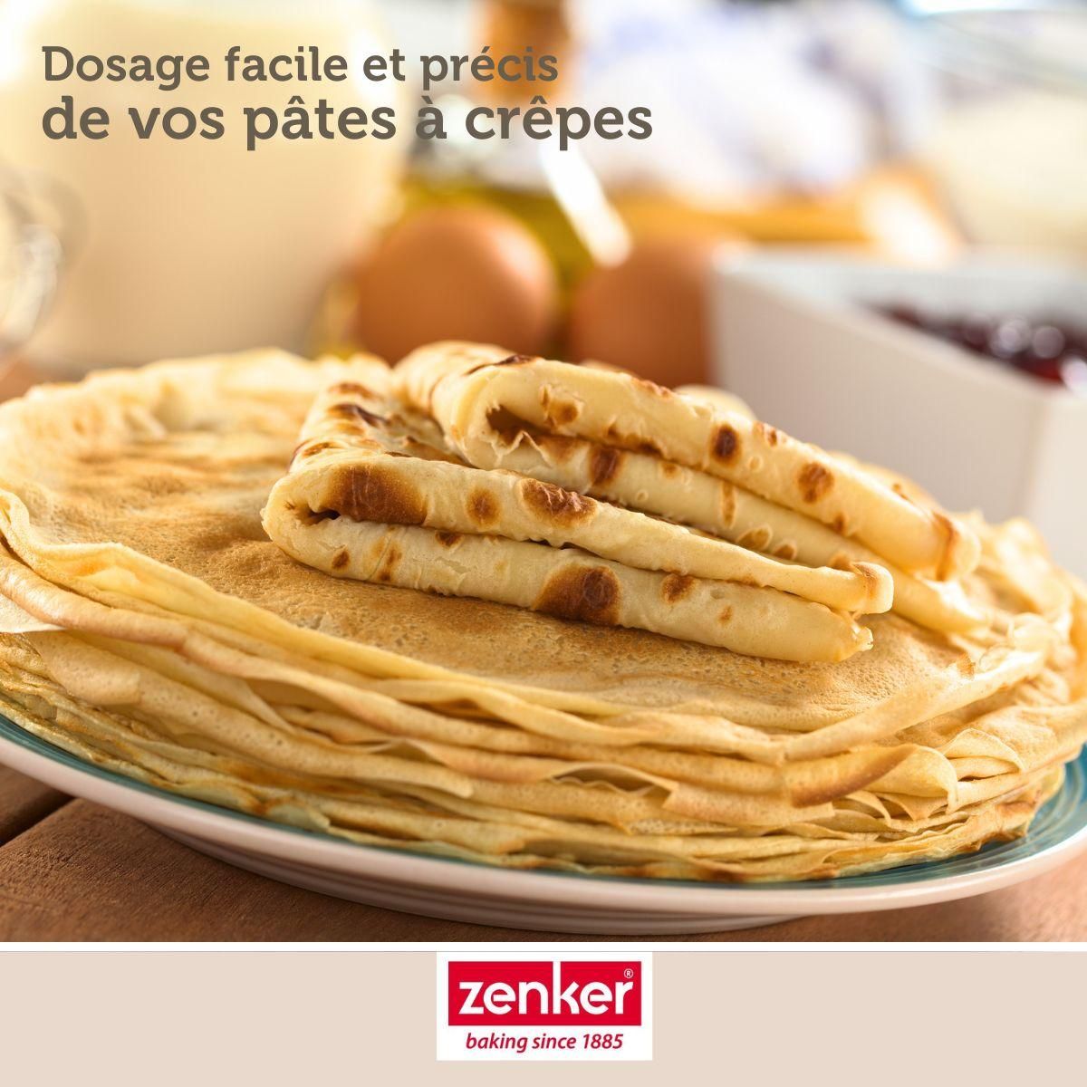 ZENKER Verseur de pâte à gâteau en inox Zenker