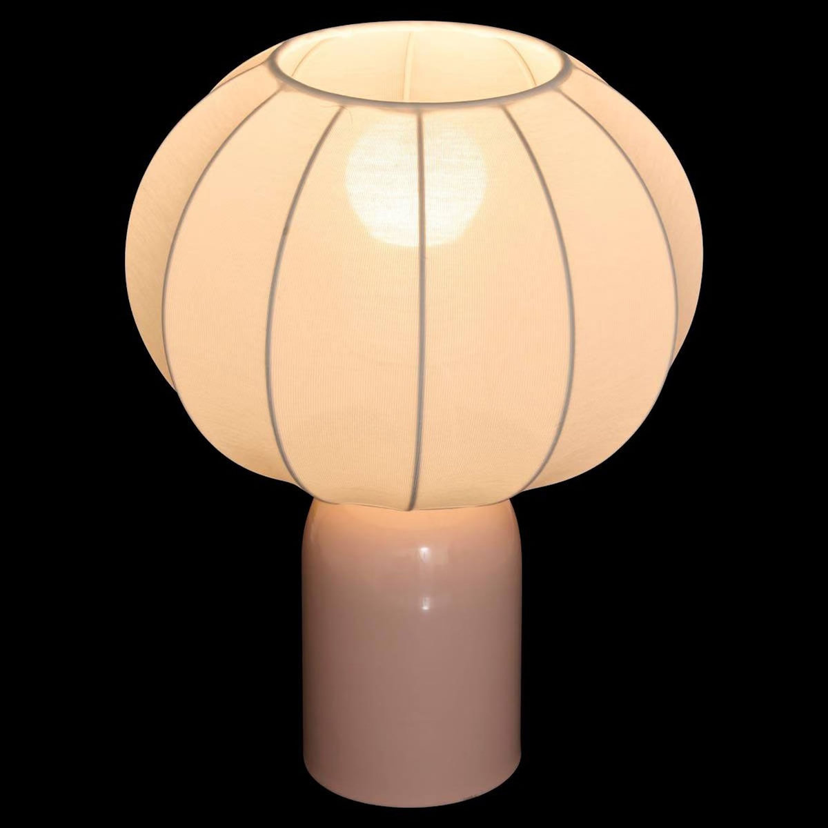 ATMOSPHERA Lampe à Poser en Métal  Tobie  33cm Rose