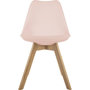 Voir la diapositive 4 : TOILINUX Lot de 4 chaises design scandinave BAYA