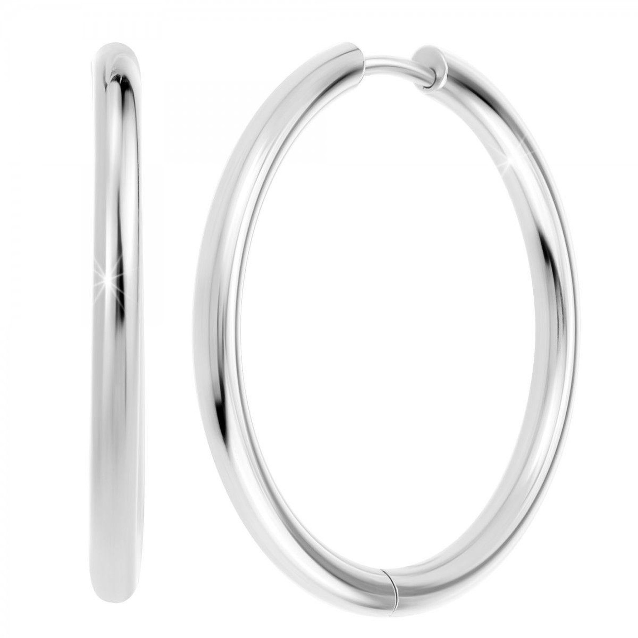 SC CRYSTAL Boucles d'oreilles SC Crystal en acier inoxydable