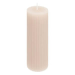 ATMOSPHERA Bougie Déco  Demi  14cm Taupe