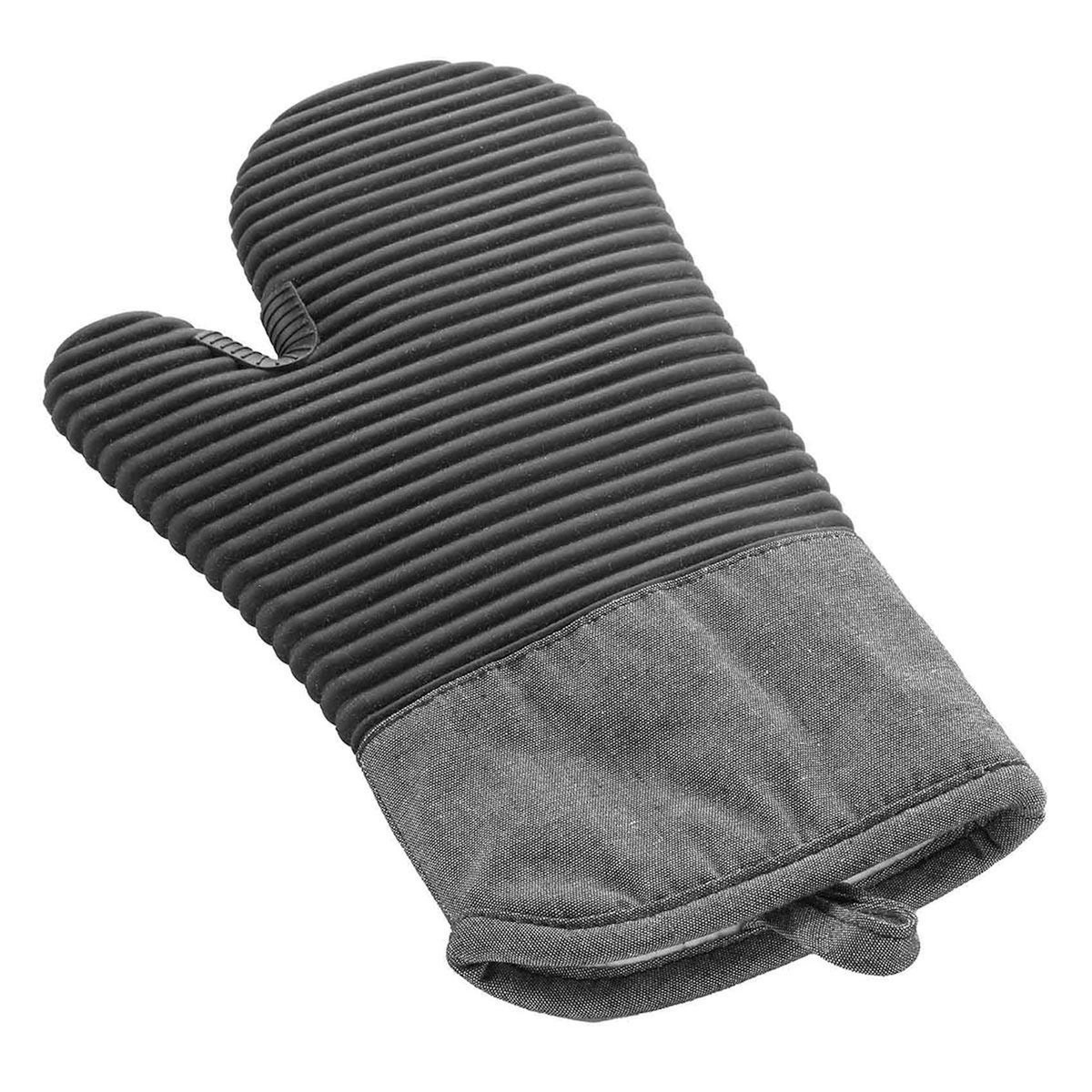 Paris Prix Gant de Cuisine Ambidextre  Adam  30cm Anthracite