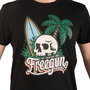 Voir la diapositive 2 : FREEGUN T-shirt homme en jersey 140GSM imprimé devant Soul