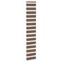 Voir la diapositive 3 : VIDAXL Store zebre marron 40x200 cm largeur du tissu 35,9 cm polyester