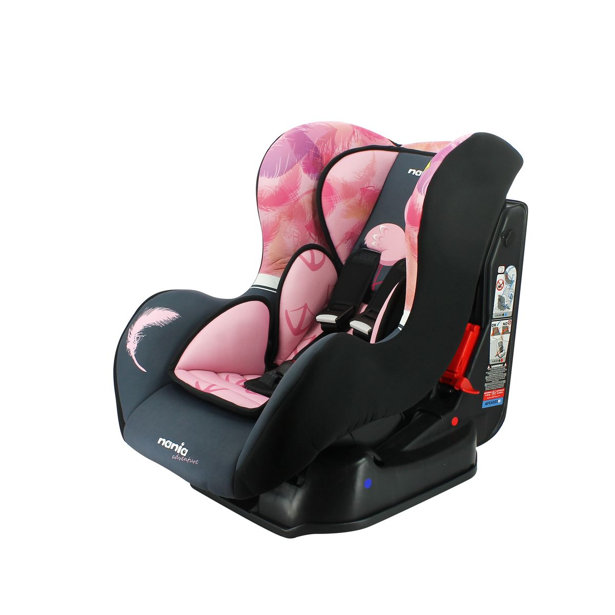 NANIA Siège auto groupe 0/1 Cosmo Flamingo