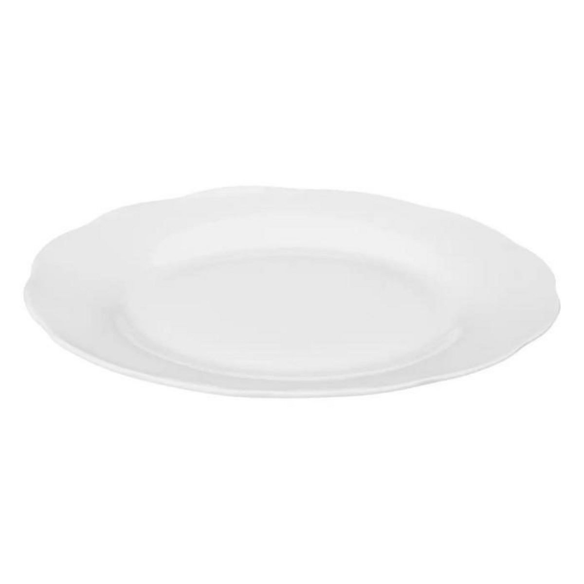 SECRET DE GOURMET Lot de 6 Assiettes à Dessert  Alma  19cm Blanc