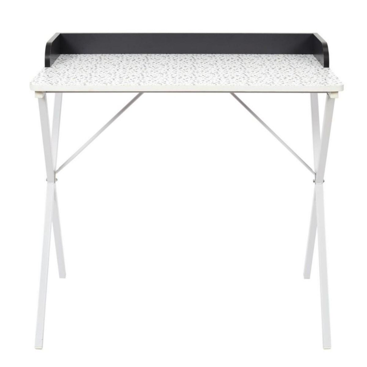 The Home Deco Factory Bureau BRICE terrazzo bleu