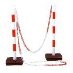 OUTIFRANCE Poteau signalisation pour chaîne plastique s/socle