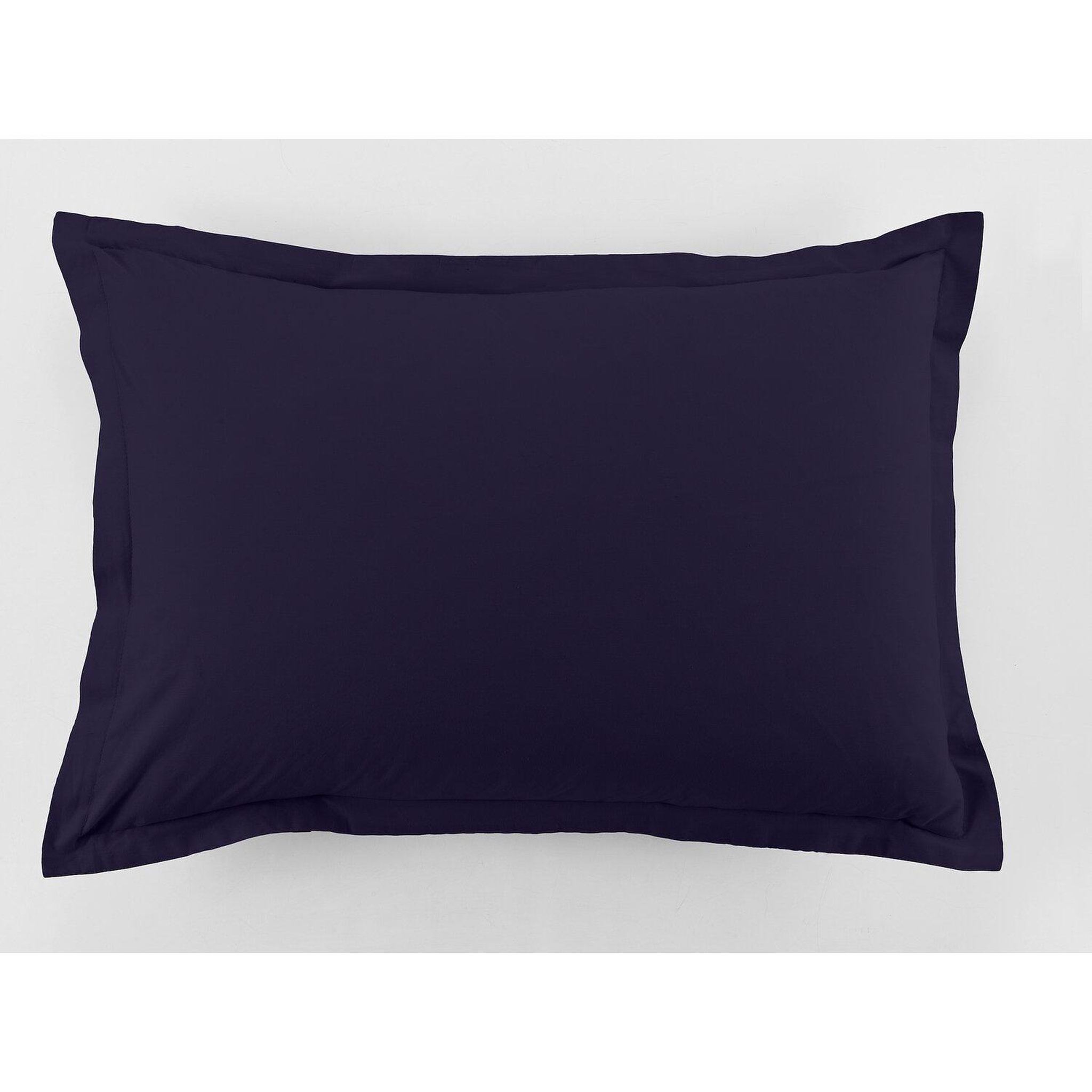 Voir la diapositive 2 : Home collection Paire de taies d'oreiller 100% coton 57fils