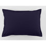 Voir la diapositive 2 : Home collection Paire de taies d'oreiller 100% coton 57fils