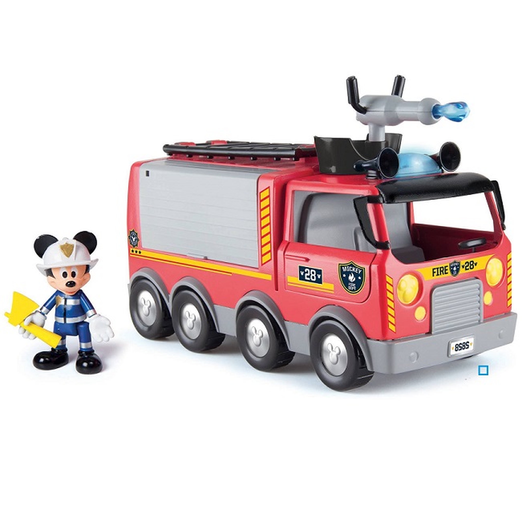 Voir la diapositive 6 : IMC TOYS Camion de pompiers sons et lumières - Mickey