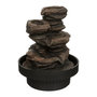 Voir la diapositive 1 : ATMOSPHERA Fontaine Design  Sharmila  22cm Noir & Naturel