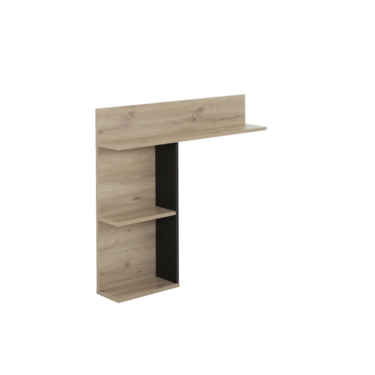 Tête de lit avec tablettes de rangement pour lit 90x190cm MARCUS