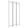 Voir la diapositive 2 : VIDAXL Cloison de separation 3 panneaux Blanc 120x220 cm Tissu