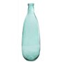 Paris Prix Vase Design en Verre  Bouteille  75cm Bleu Azur