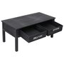 VIDAXL Table basse Noir 100 x 50 x 45 cm Bois