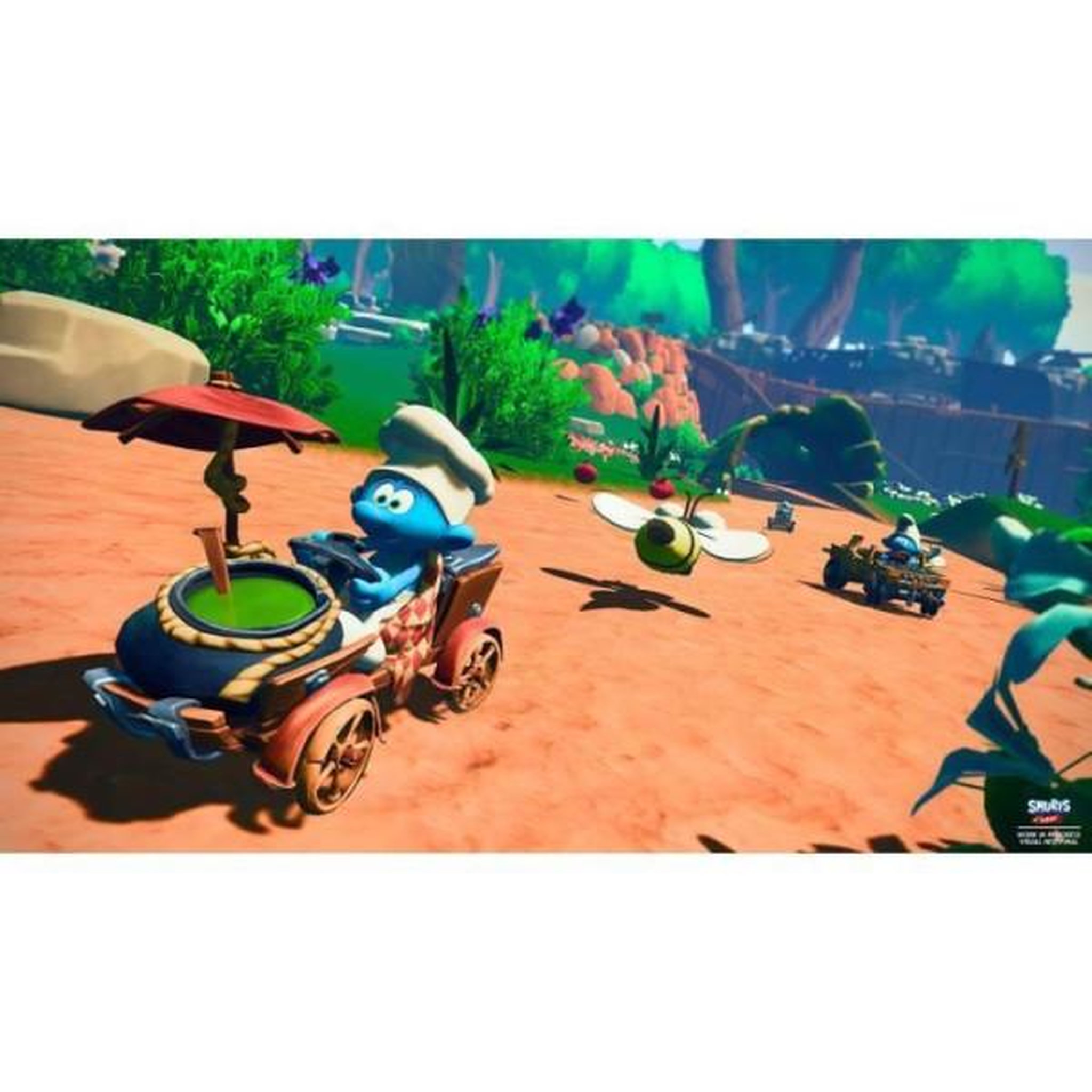 Voir la diapositive 6 : MICROIDS Schtroumpfs Kart PS4