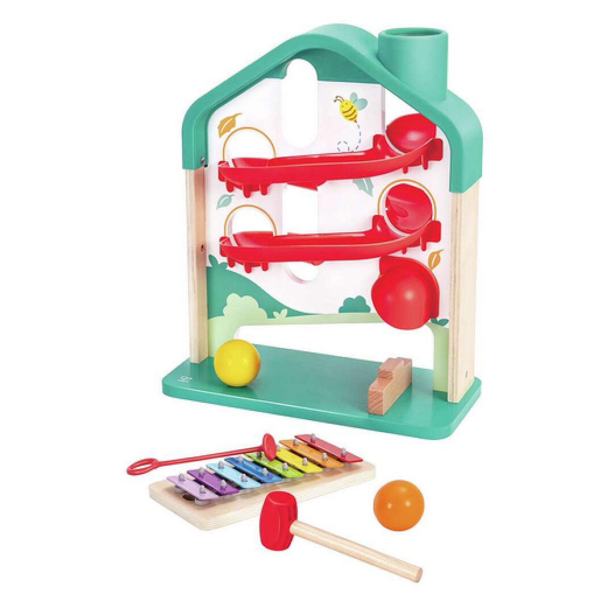 Voir la diapositive 4 : Hape Melody Mansion Ball Run