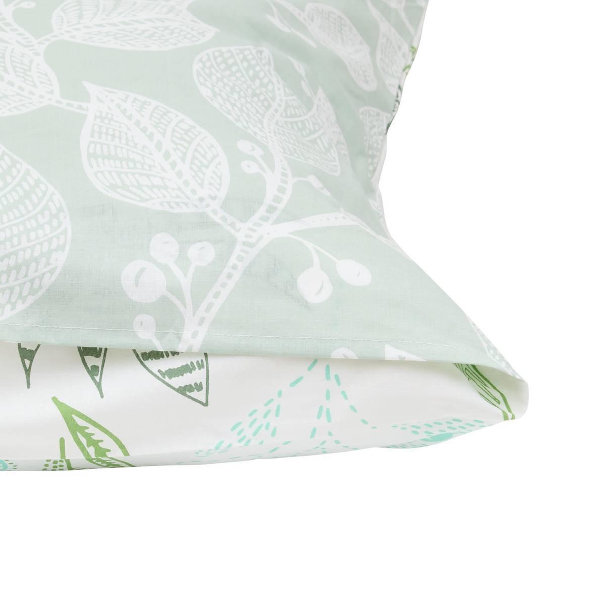 Voir la diapositive 6 : ATMOSPHERA Parure de lit 3 pièces  alioe  240x220cm vert