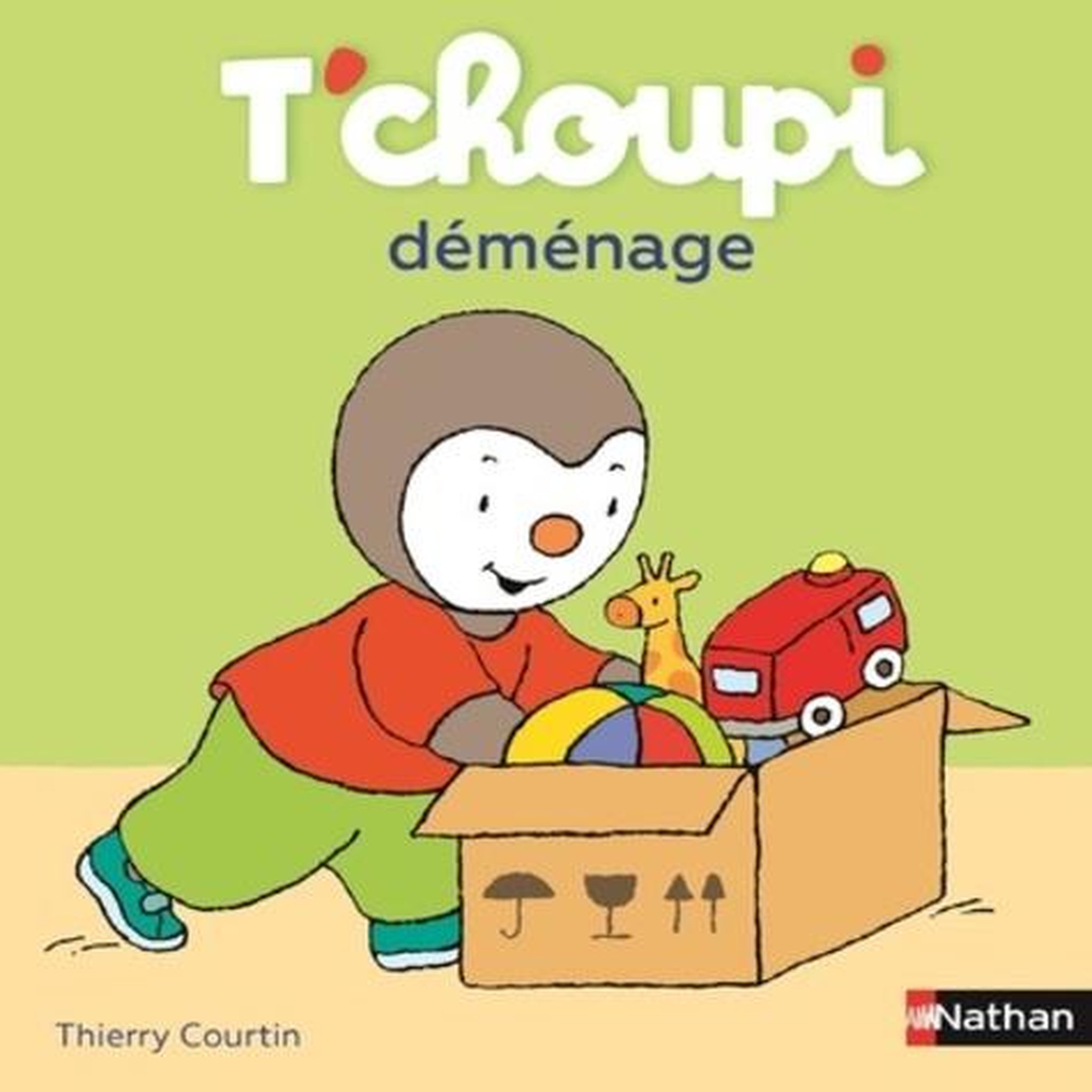 T'CHOUPI, L'AMI DES PETITS TOME 50 : T'CHOUPI DEMENAGE, Courtin Thierry