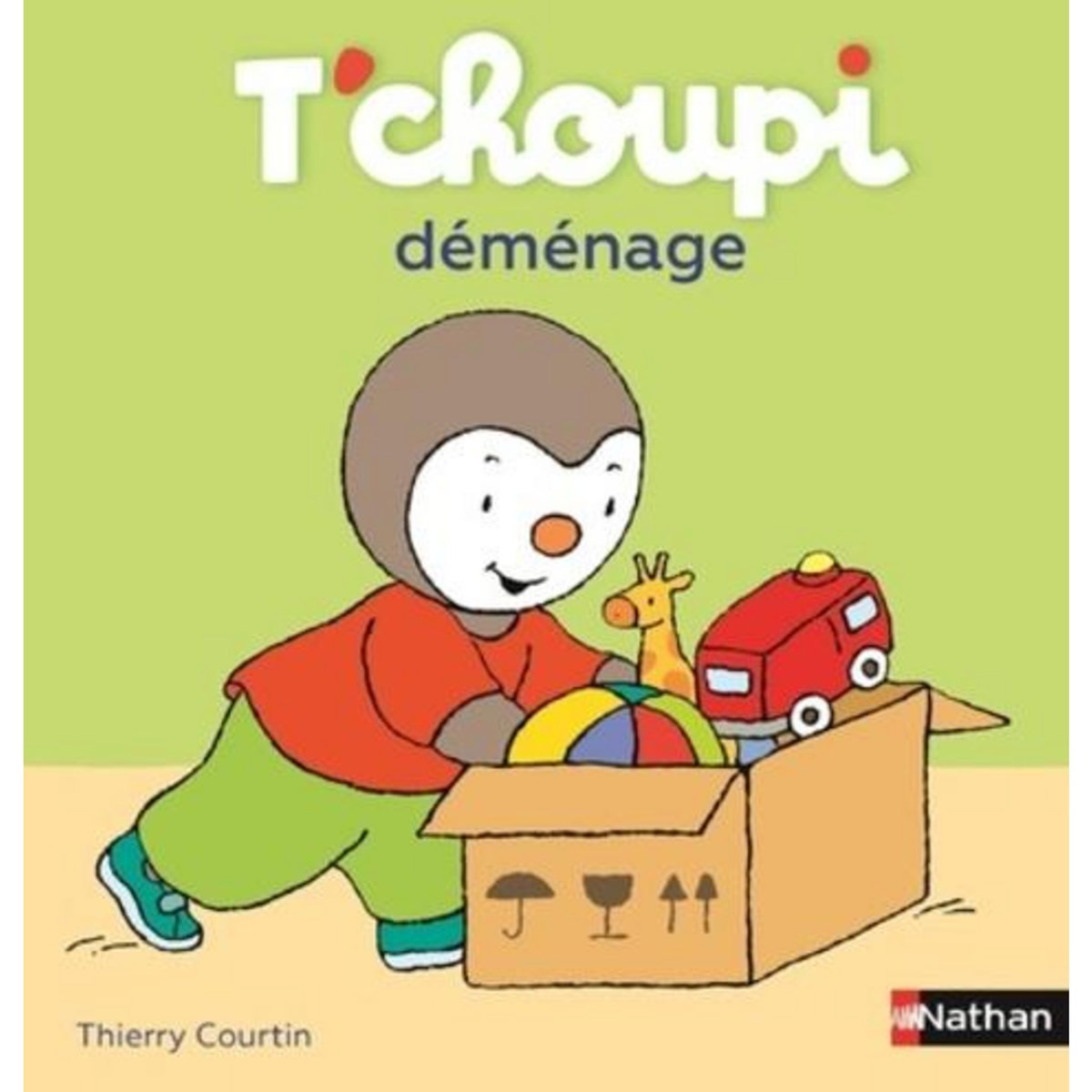 T'CHOUPI, L'AMI DES PETITS TOME 50 : T'CHOUPI DEMENAGE, Courtin Thierry