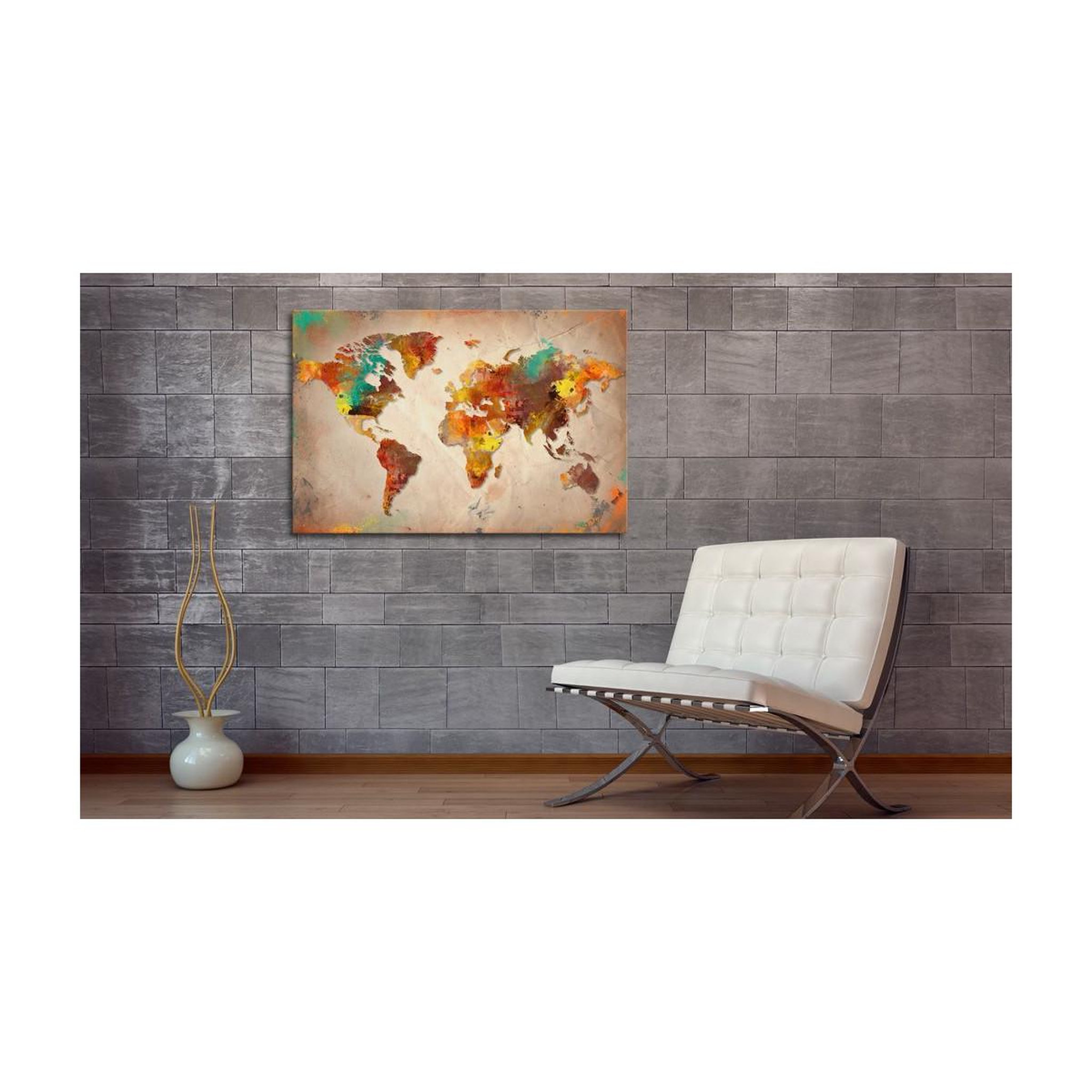 Voir la diapositive 2 : Paris Prix Tableau imprimé  painted world
