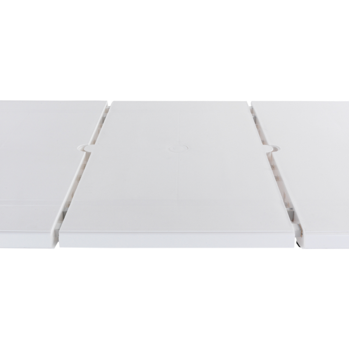 CONCEPT USINE Table extensible 4 à 8 places blanche 170x90x73 ATLANTICA