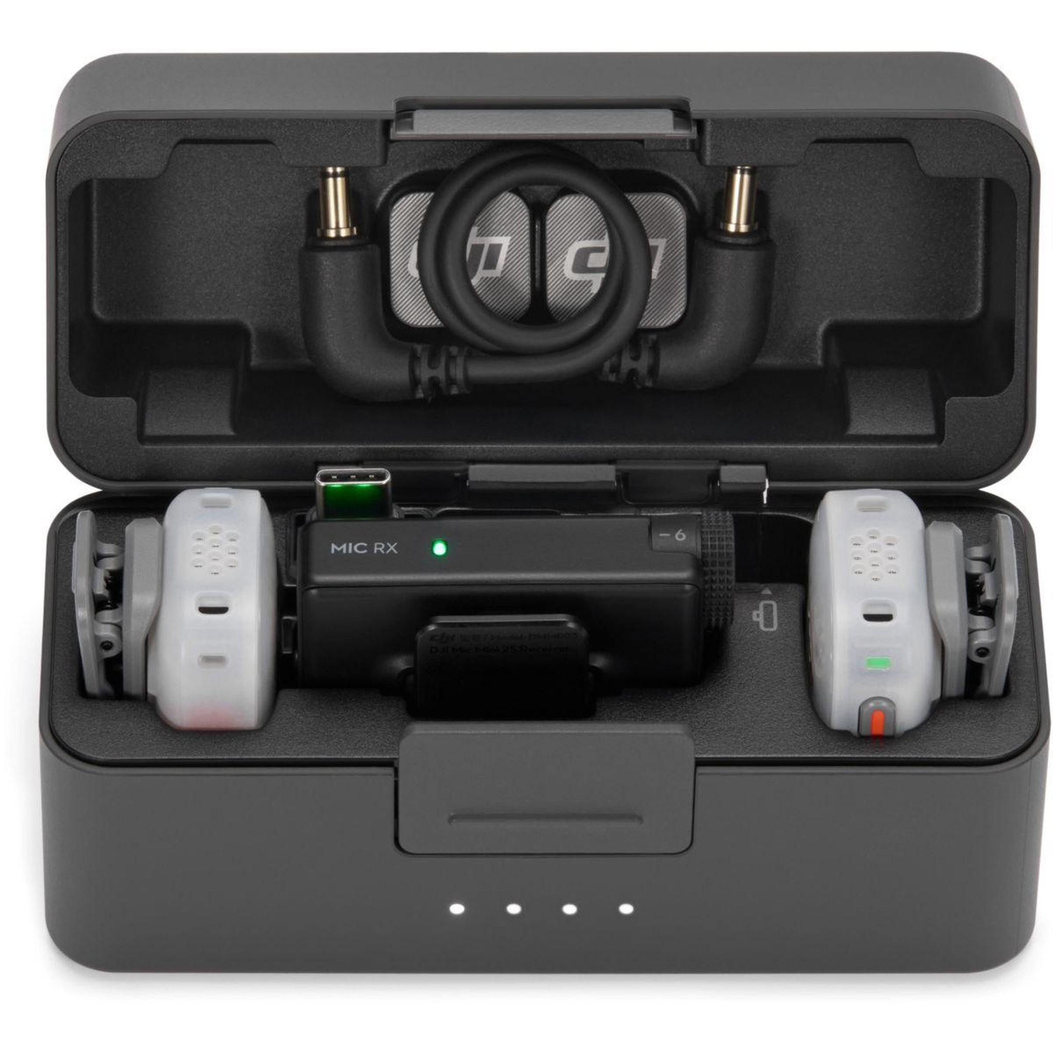 Voir la diapositive 5 : DJI Micro cravate sans fil mic mini 2s (2tx + 1 rx + charging case)