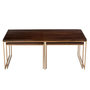 Voir la diapositive 4 : Paris Prix Console 2 Parties Design  Rafi  114cm Marron
