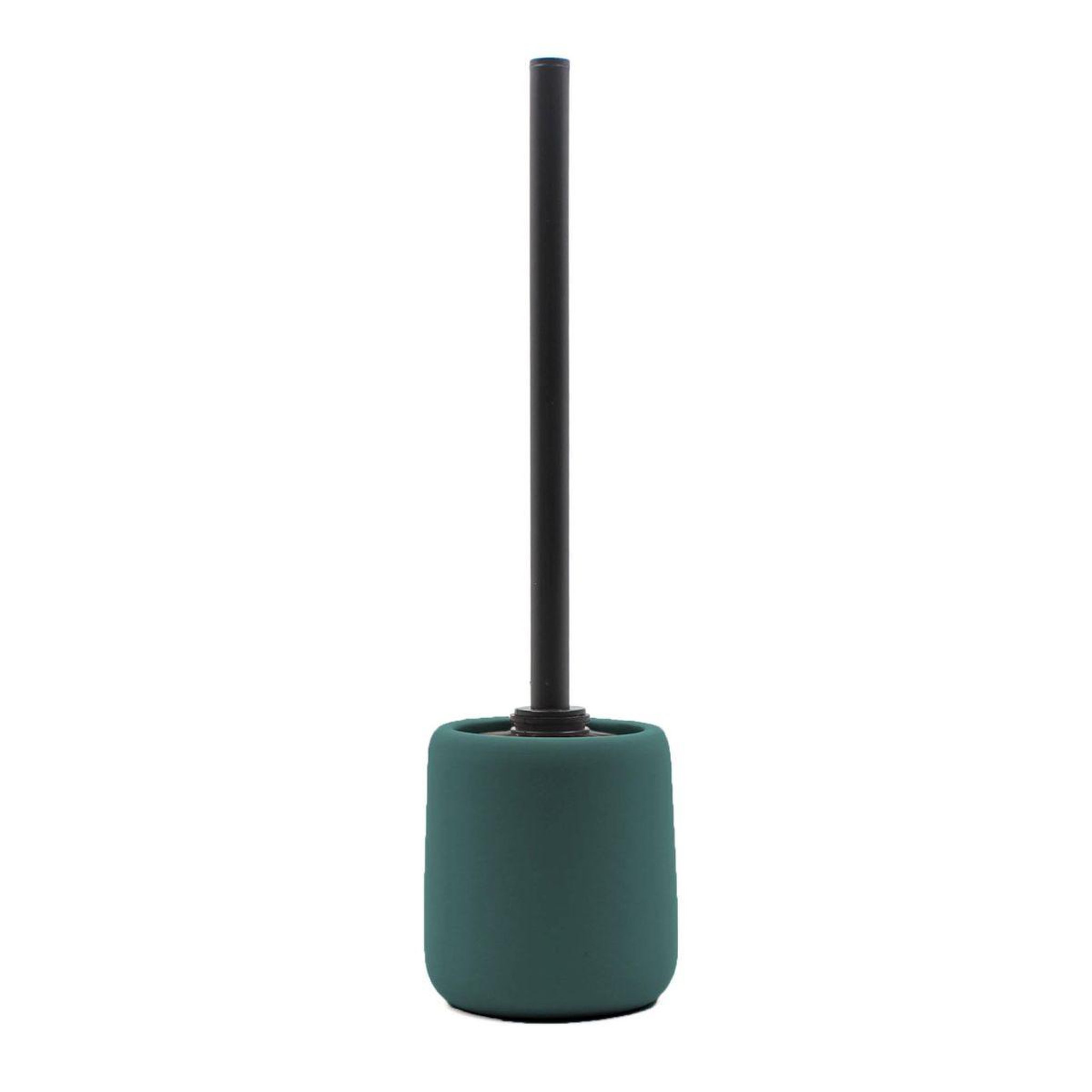 Douceur d'Intérieur Brosse wc en céramique  ceralia  38cm emeraude