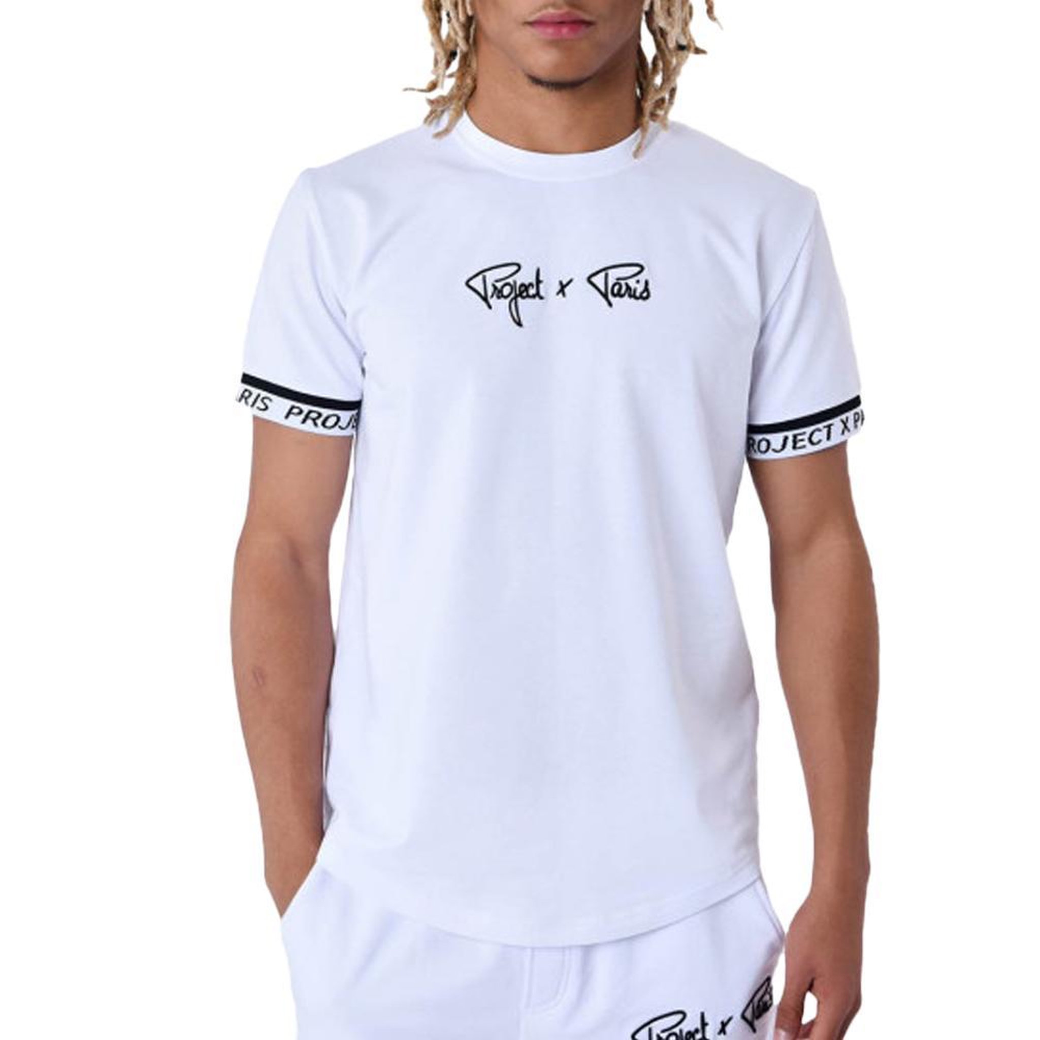 Voir la diapositive 2 : Project X T-shirt blanc homme project x paris 2310022
