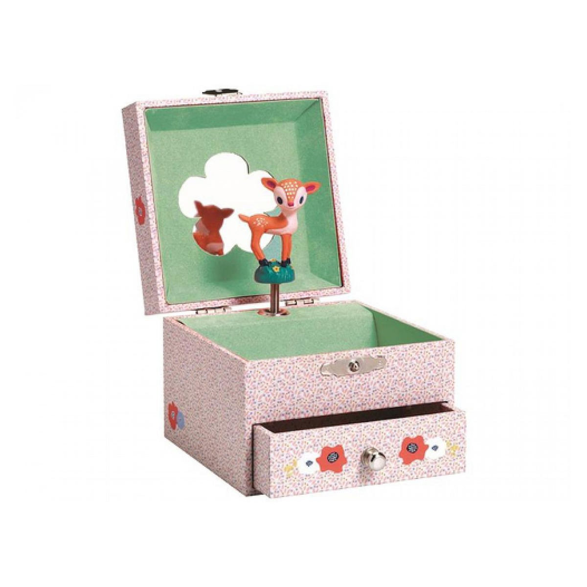 Djeco boite a musique coffret faon des bois