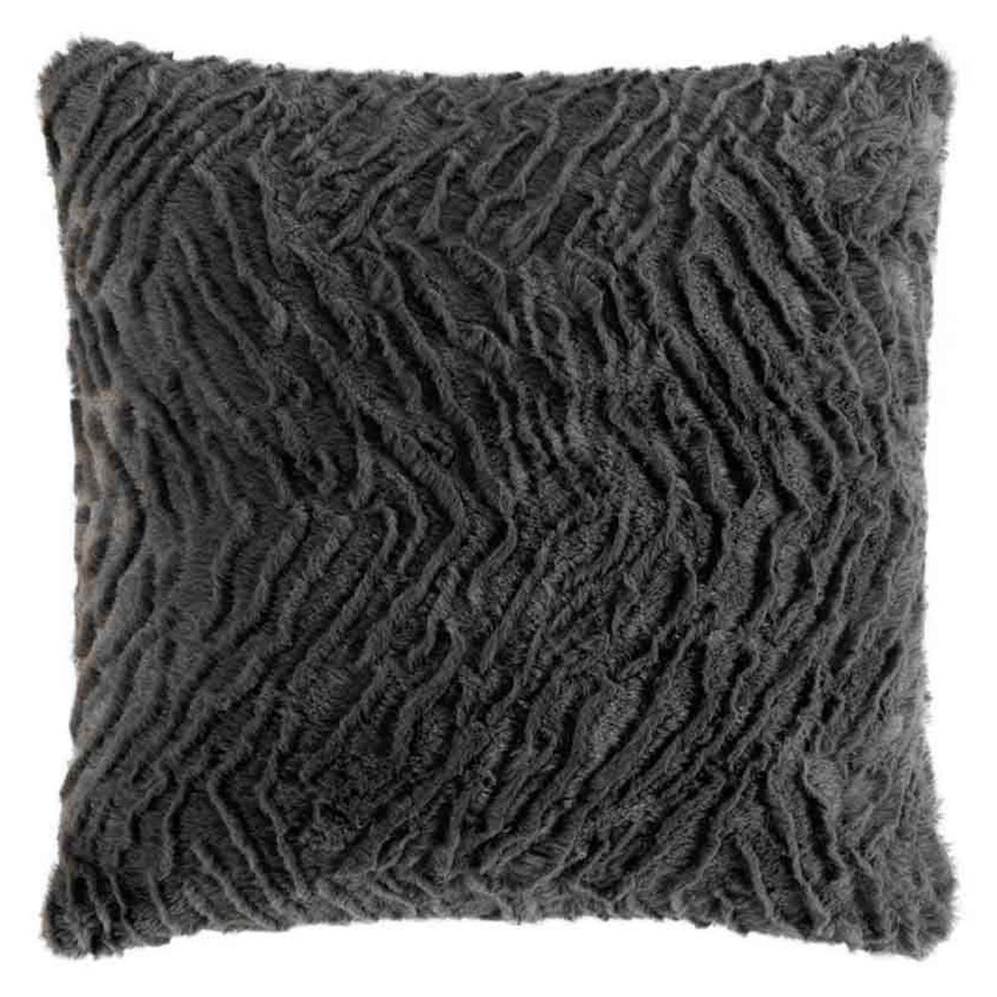 Douceur d'Intérieur Housse de coussin  toronto  40x40cm gris