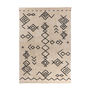 Voir la diapositive 1 : Paris Prix Tapis Tufté à la Main Ethnique  Mylen III  Beige & Noir