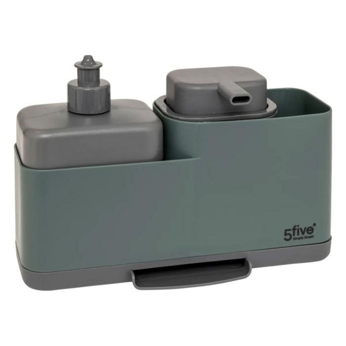 FIVE Distributeur à Savon Avec Organiseur  Néo 2  23cm Vert